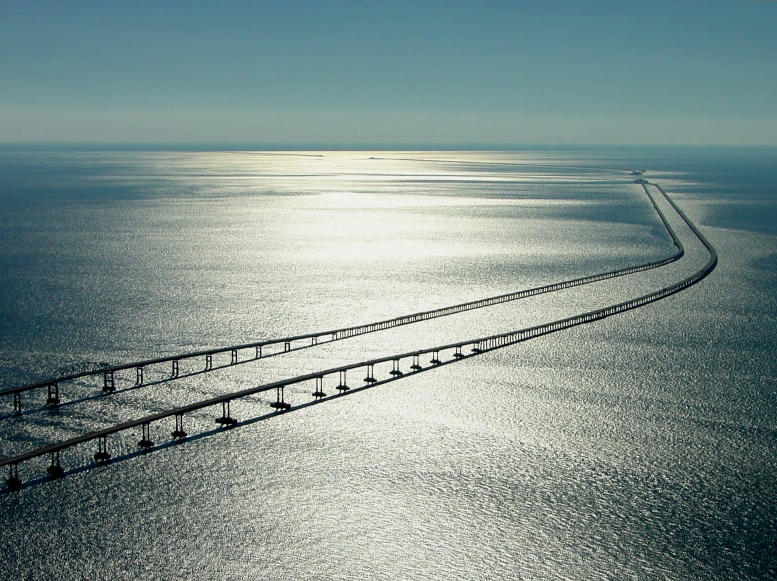 Chesapeake Bay Is The Scariest Bridge In The U S That Will   Chesapeake Bay Bridge2 1600x1196 