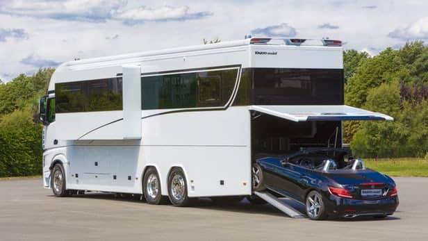 This $1 Million Luxury Motorhome Has Enough Space For Your F