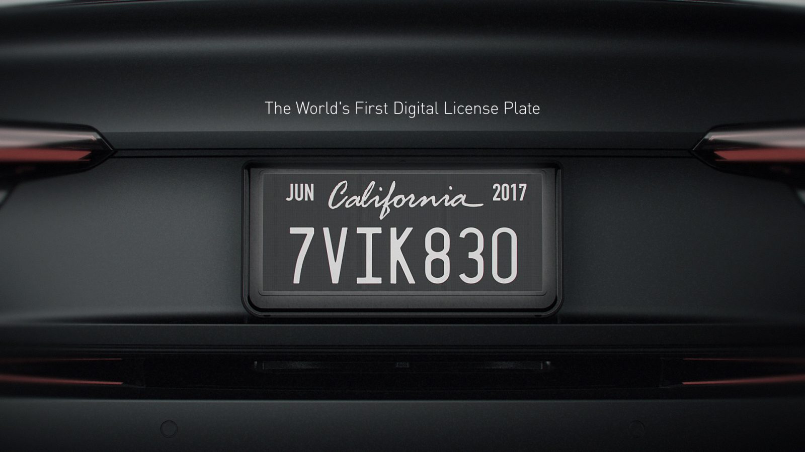 Cars In The US Are Now Getting Digital License Plates And Th