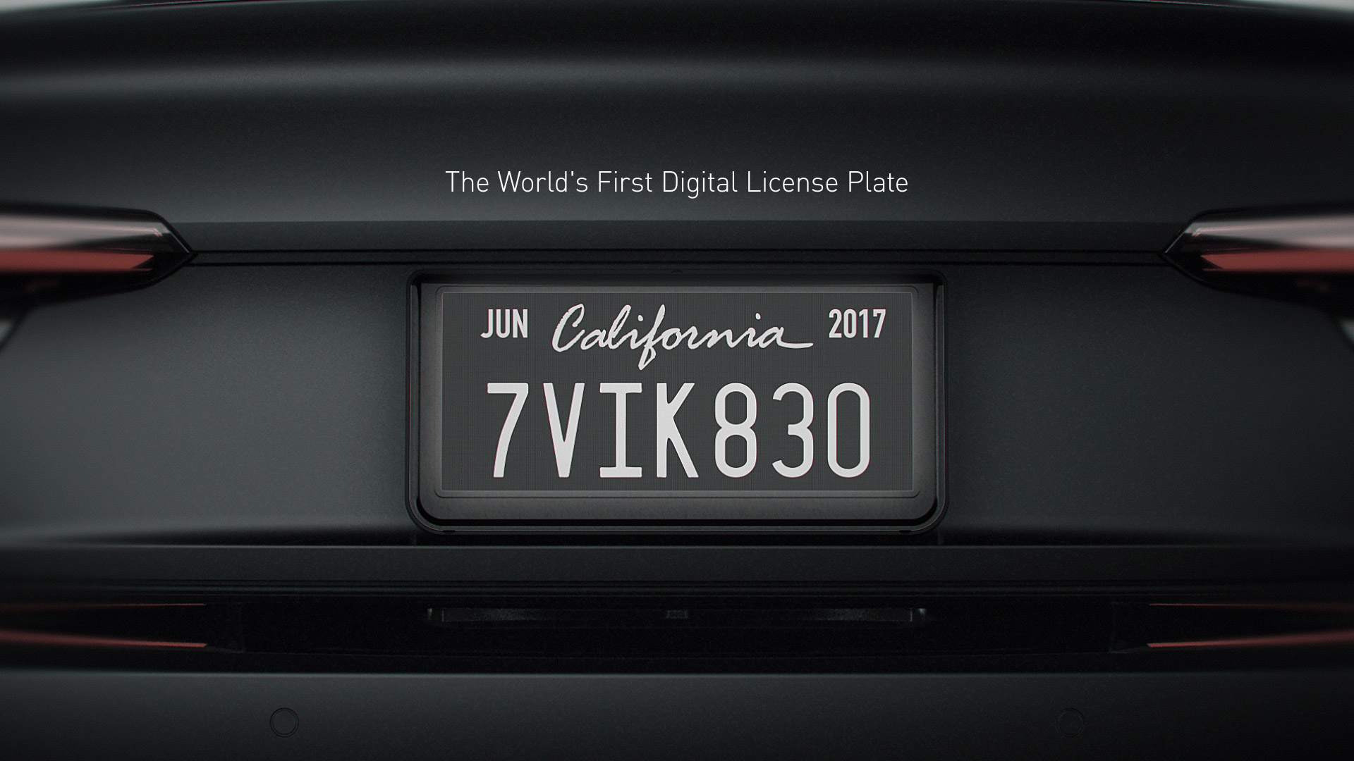 Cars In The US Are Now Getting Digital License Plates And Th