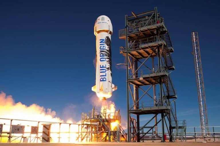 Blue Origins’ New Shepard Rocket Lands Back On Earth Safel