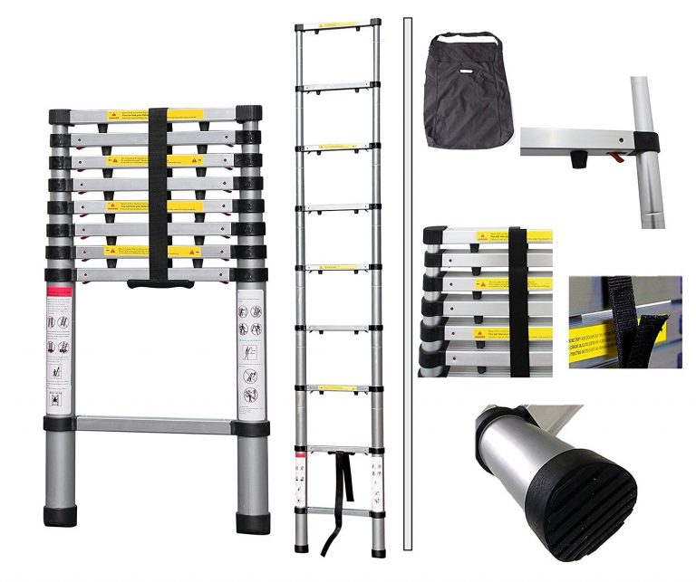 portable telescopic ladder tree stands