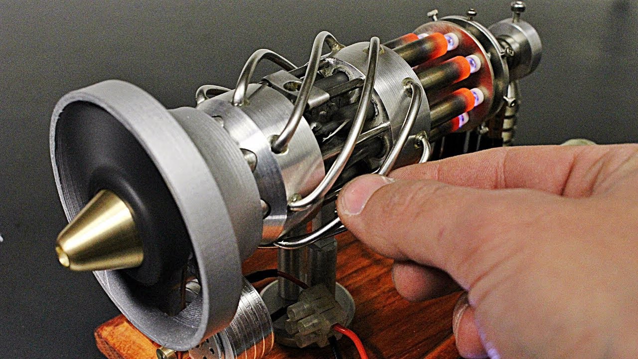 16 cylinder Stirling engine