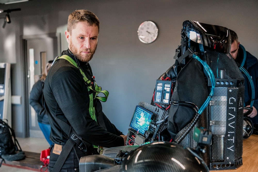 Watch This Reallife Iron Man Fly His Gravity Jet Suit On Th