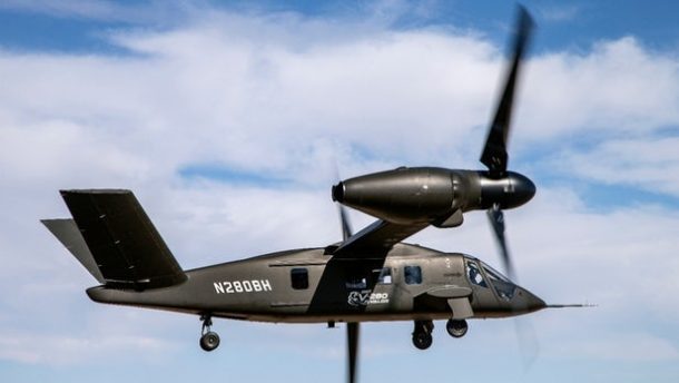 The Bell V-280 Tilt-Rotor Aircraft Takes Flight For The Firs