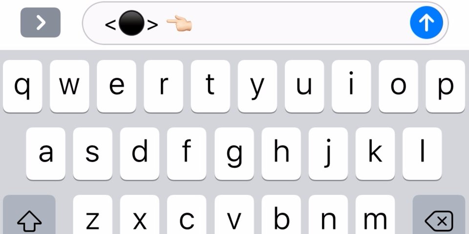 black dot bug in iOS