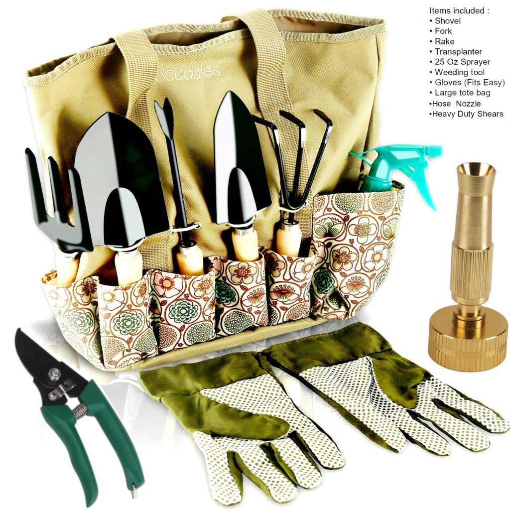 🥇 10 أفضل مجموعات أدوات البستنة المنزلية