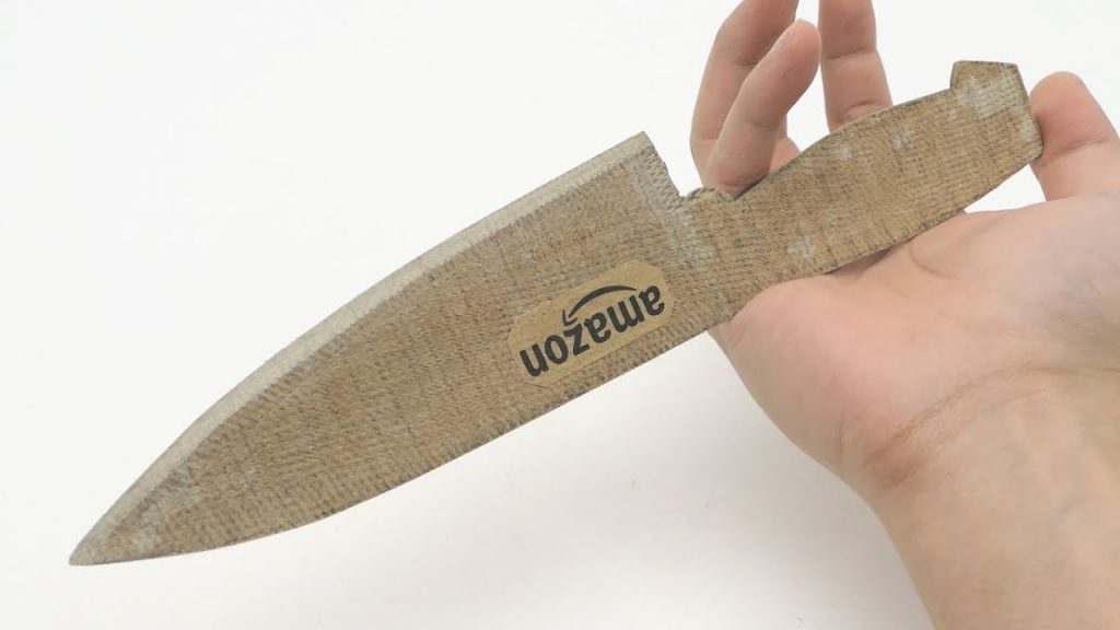 cardboard knife