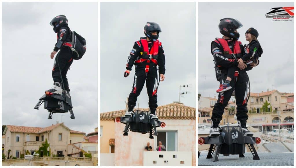 Zapata hoverboard flyboard
