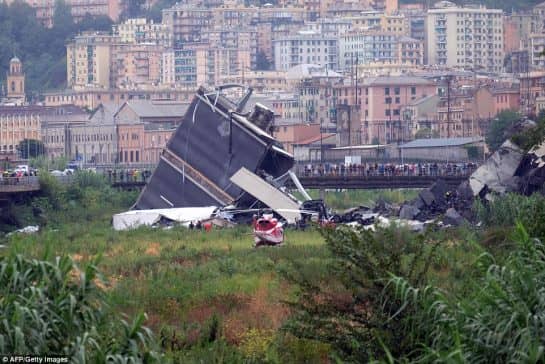 A Bridge Collapse In Italy Has Killed Nearly 35 People All D