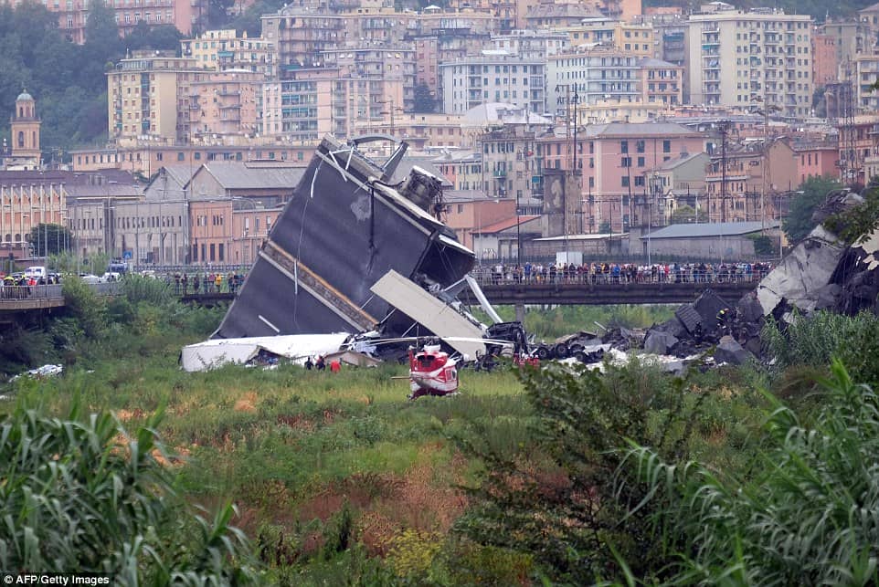 A Bridge Collapse In Italy Has Killed Nearly 35 People All Due To A ...