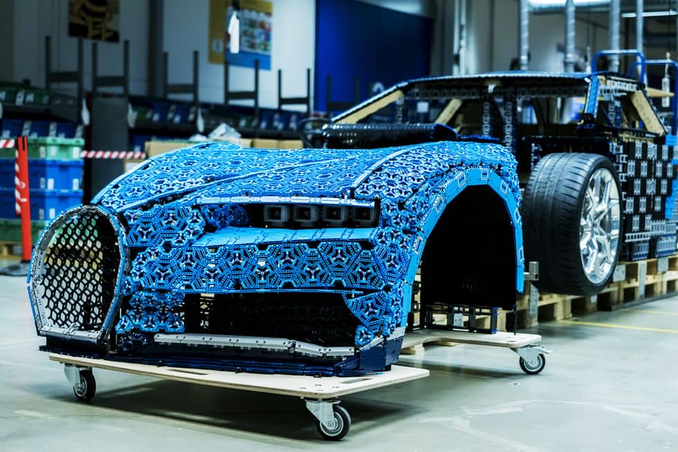 This Working Bugatti Chiron Is Built Out Of Lego Technic