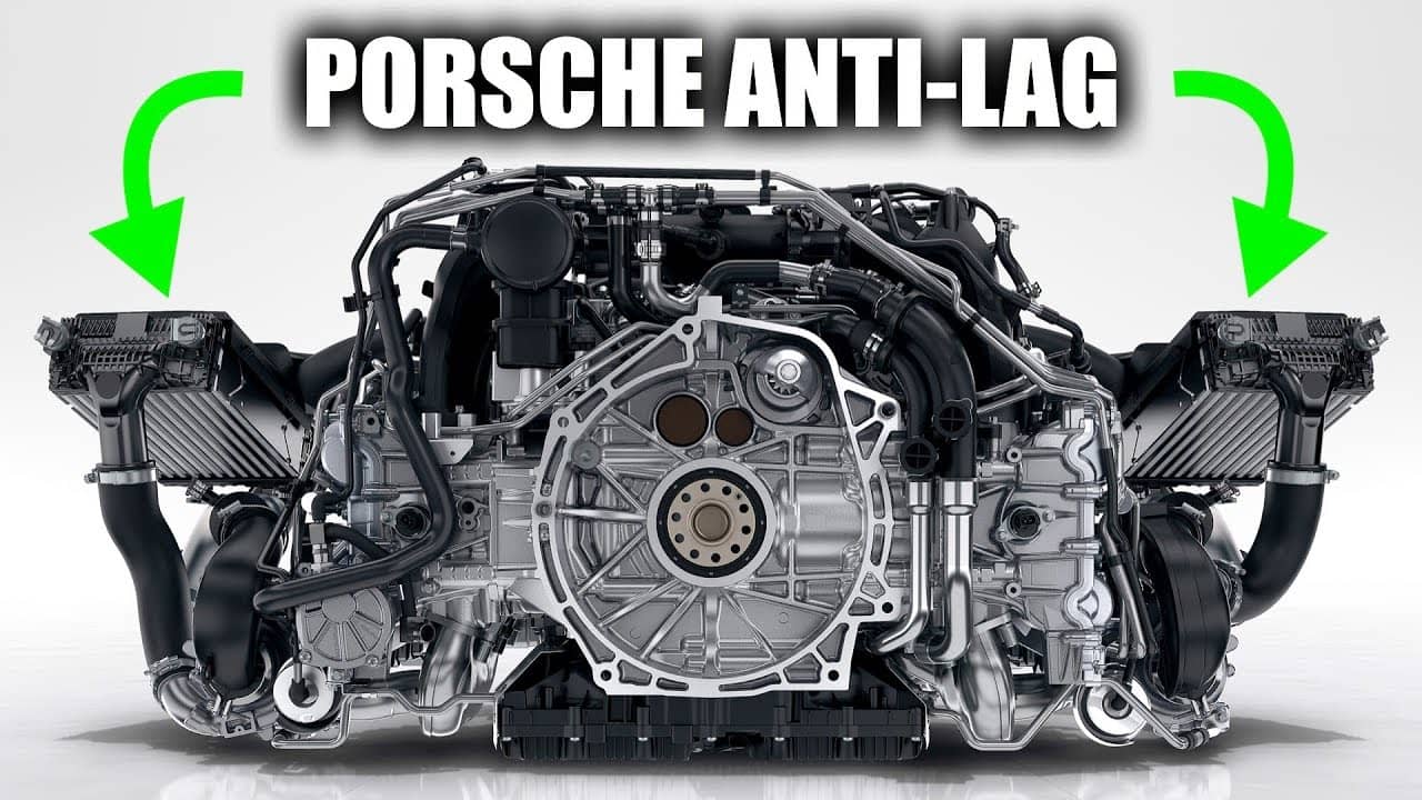 Porsche anti lag engine
