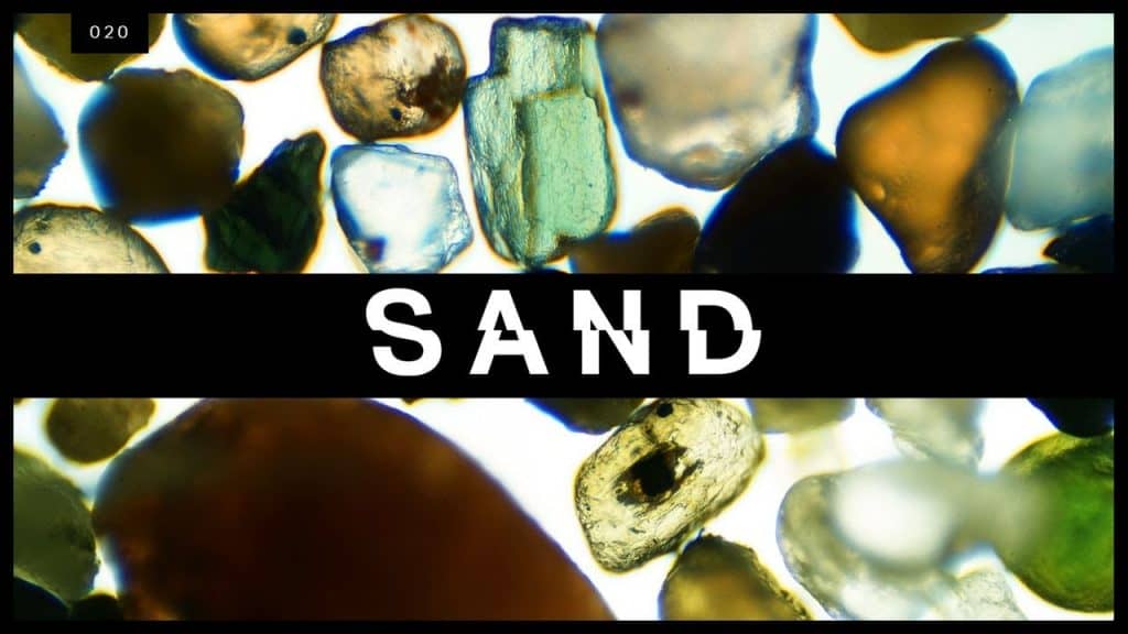 earth is running out of sand