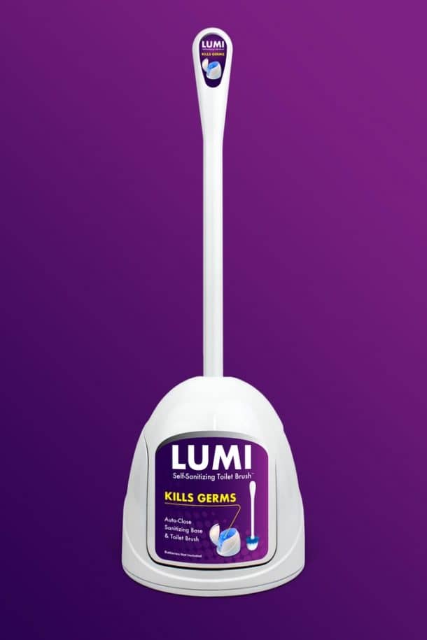 LUMI Is A New Toilet Brush That Cleans Itself