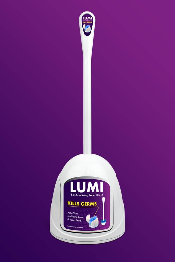 LUMI Is A New Toilet Brush That Cleans Itself
