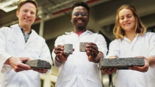 bricks made of human urine