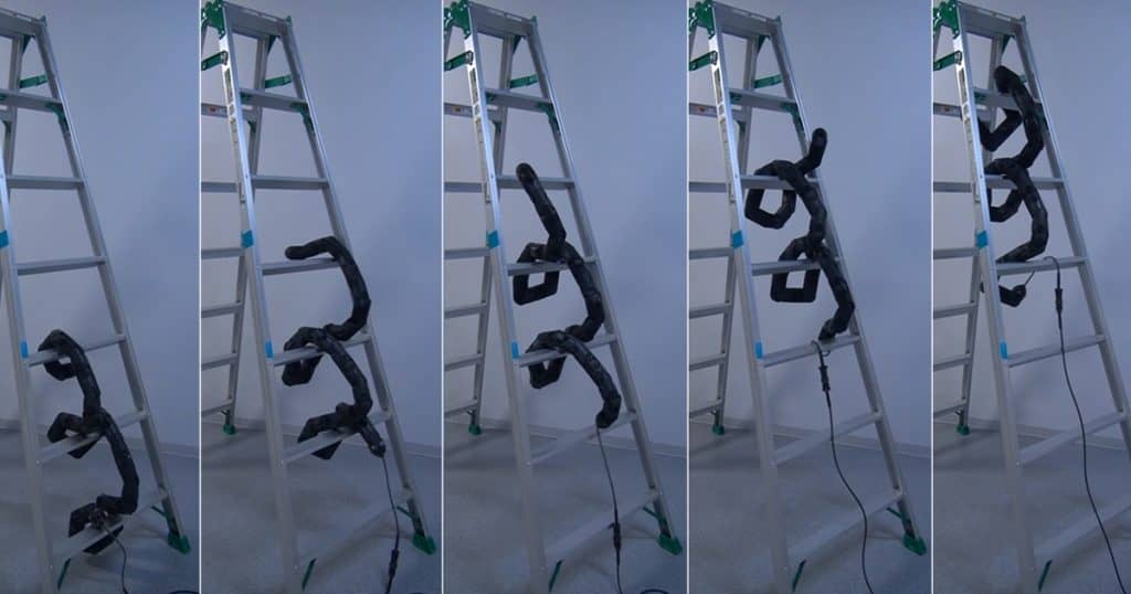 robot snake climbing ladder