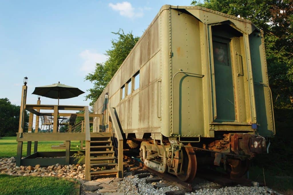 Platform 1346 Is A WWII-Era US Military Train Available On Airbnb!