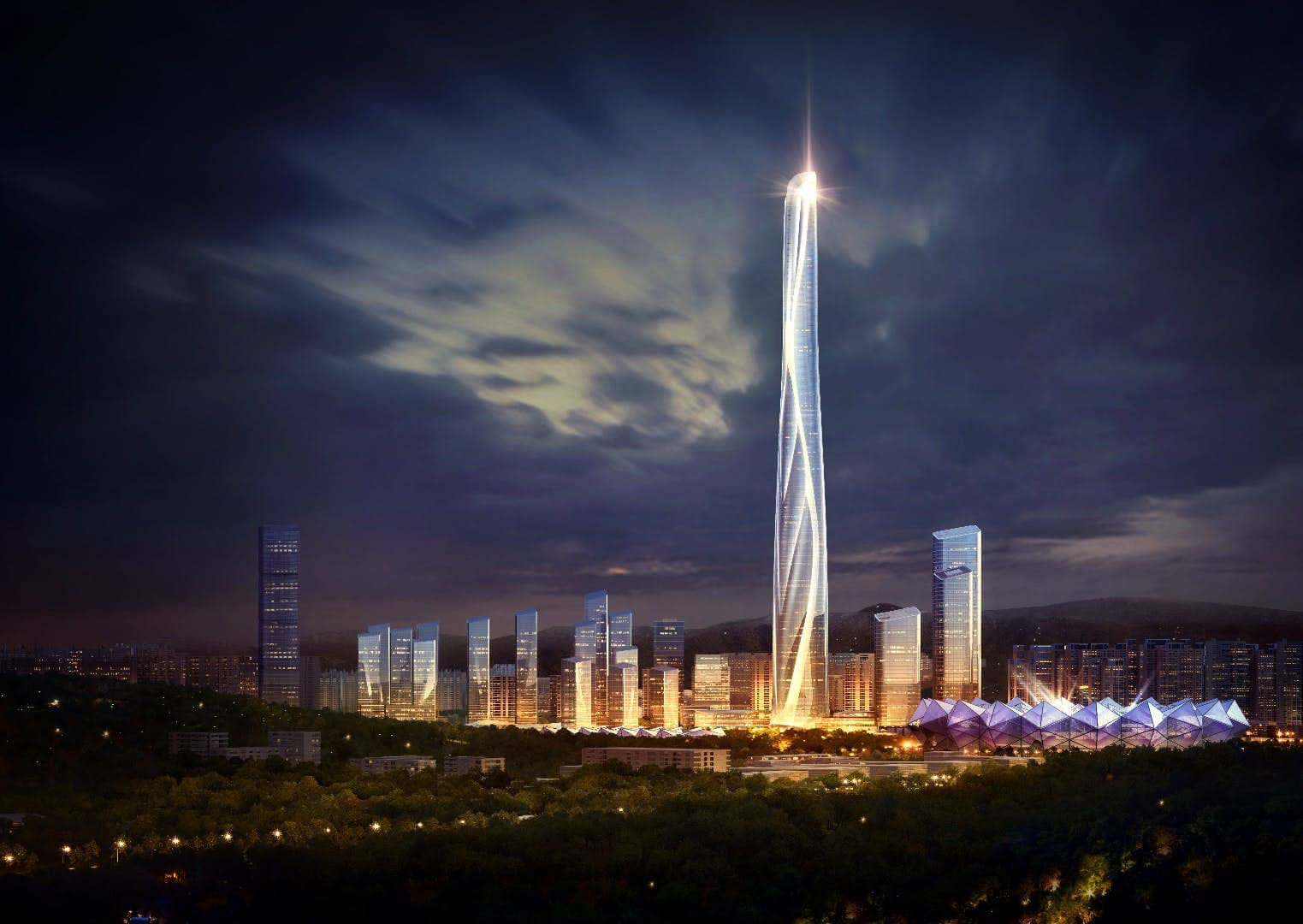 The Shenzhen-Hong Kong International Center Will Be 2nd Tallest Building!