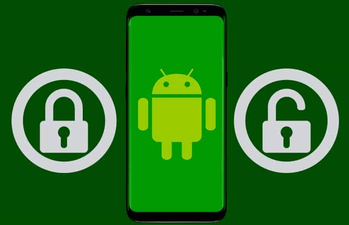 default unlock pattern for android