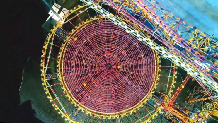 Check Out The World’s Largest K’Nex Ball Machine!