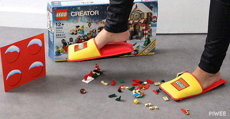 Anti-LEGO Slippers Will End The Pain From Stepping Onto LEGO!