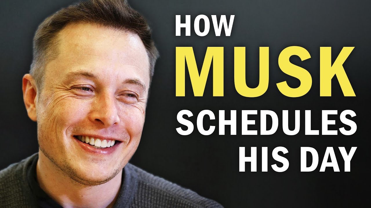 Here's How Elon Musk Utilizes His Time Effectively During The Day