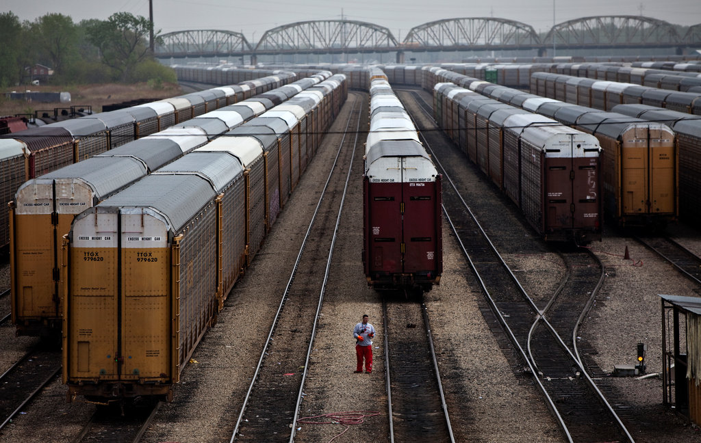 Here's How Freight Trains Connect The World Economy