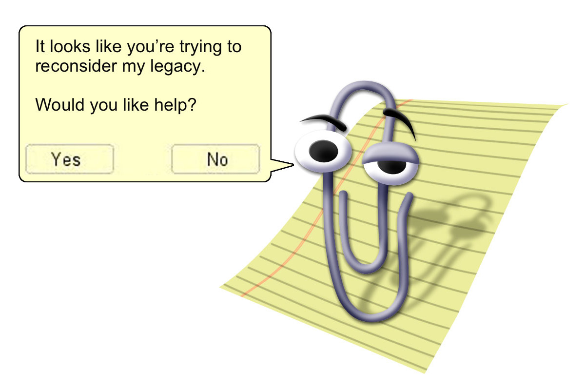 Microsoft’s Clippy Just Made A Short Comeback Before Dying Again.