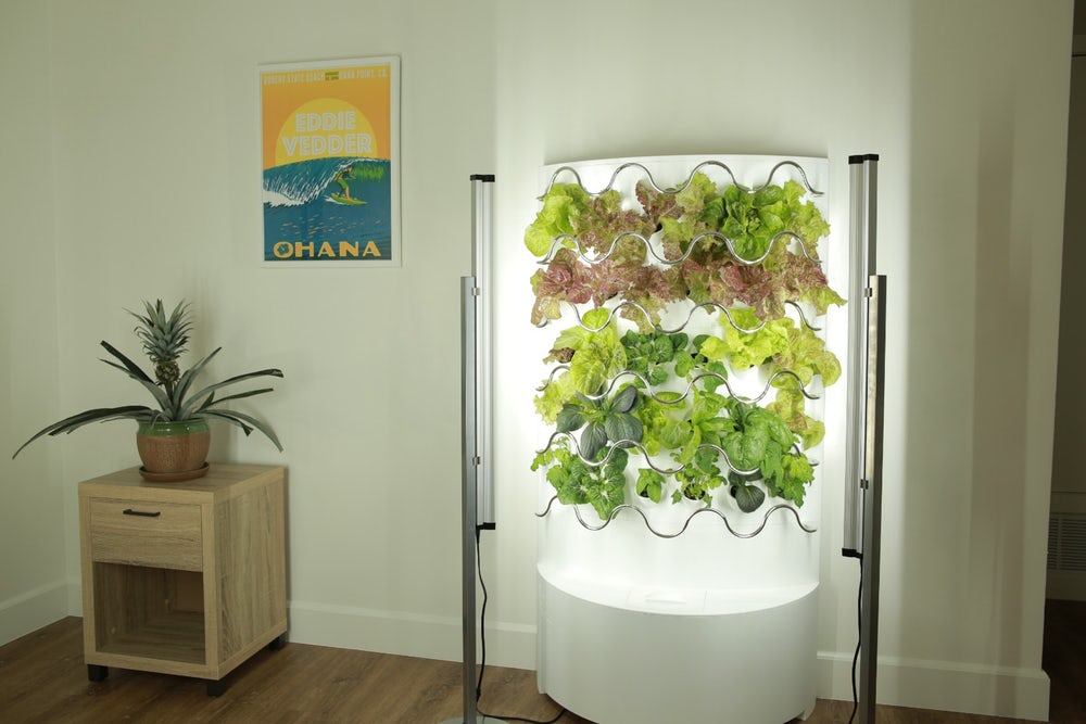 iHarvest By IGWorkds Is A Vertical Garden For Your Living Space!