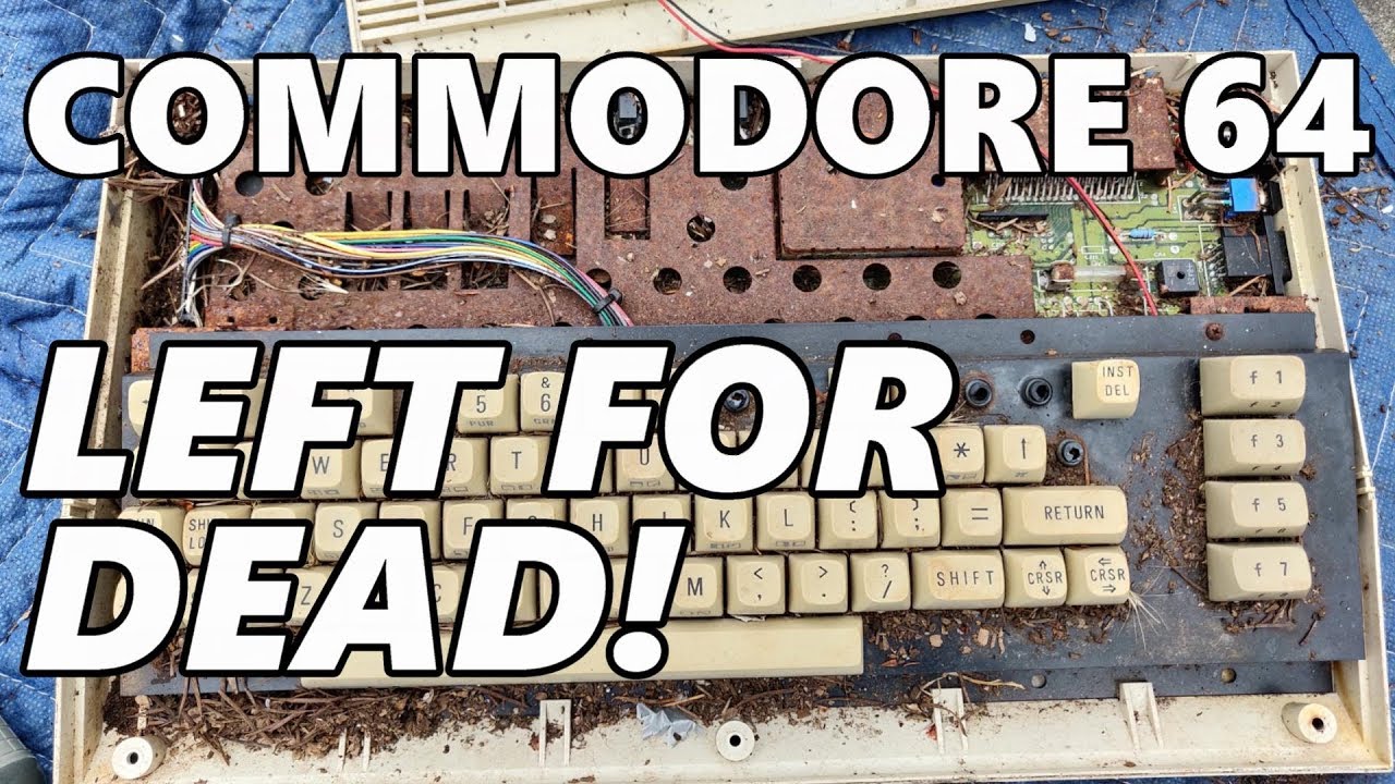 This Commodore 64 Had An Ant Colony In It But Was Revived!
