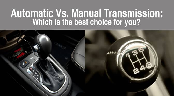 5 Reasons Why Manual Transmission Is Better Than Its Counterpart!
