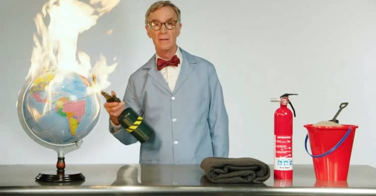 Bill Nye Has Had it With Climate Change & Gave A Fiery Statement