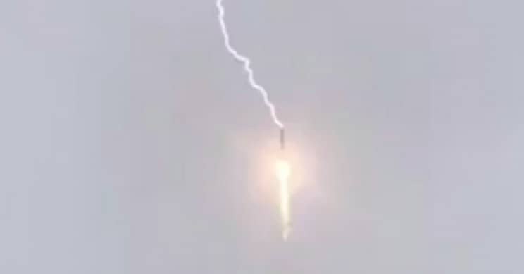 Russian Soyuz Rocket Got Hit By Lightning During Take Off