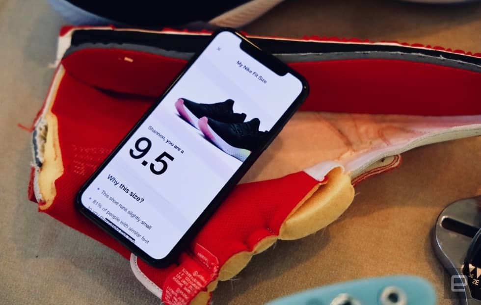 Nike Fit Feature Will Help You Find The Right Shoe Size