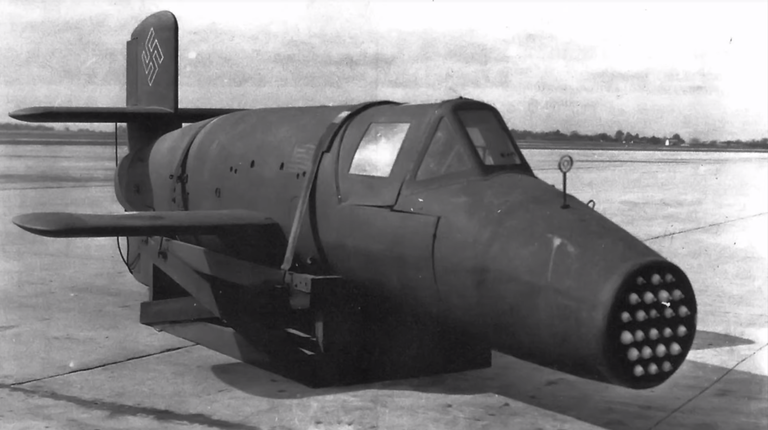 The Natter Was A Rocket-Based Wooden Aircraft By Germany