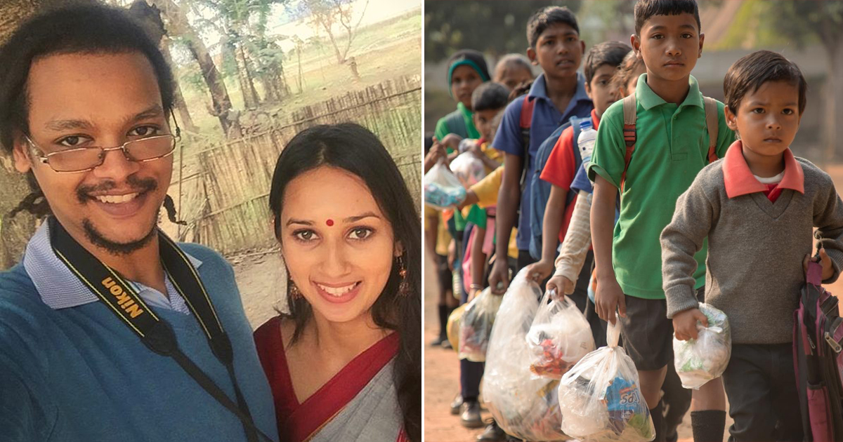 Akshar Foundation School In India Accepts Plastic Waste As Fee