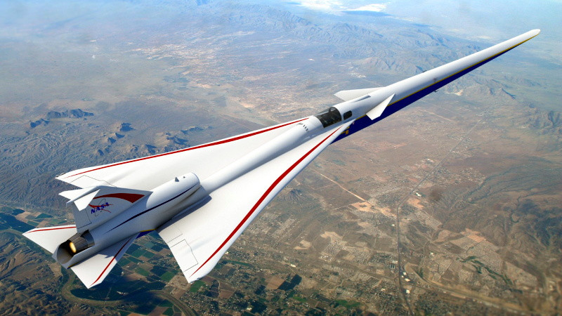 NASA's X-59 QueSST Aircraft Has A 4K Display Instead Of Front Window