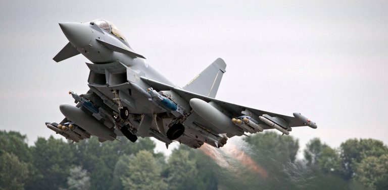 Breaking: Two Eurofighter Typhoons Crash After Colliding Mid