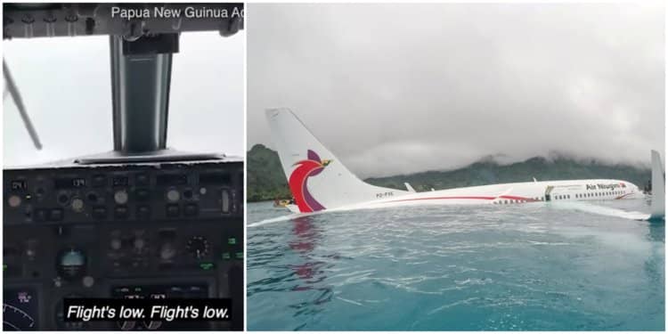 This Is The Cockpit Footage Of A Boeing 737 Crashing Into A Lagoon