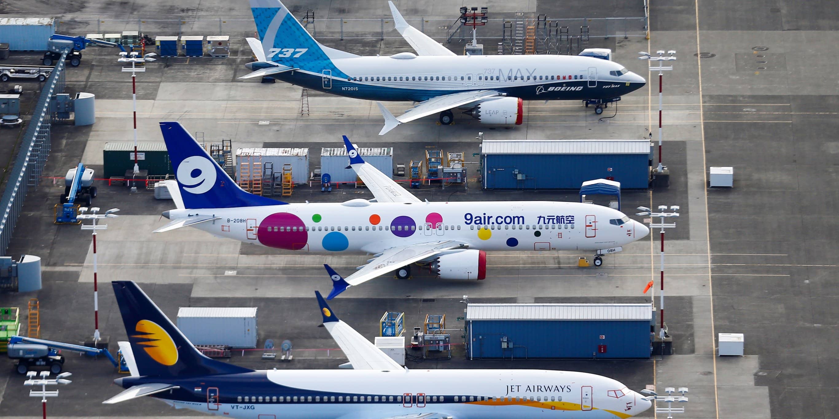 Boeing Has Run Out Of Space To Park The Grounded 737 MAX 8 Jets