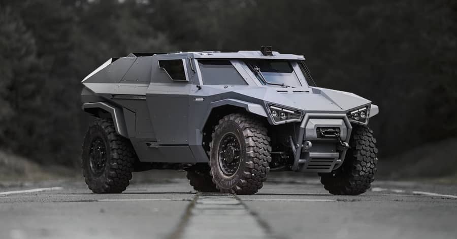 Scarabee By Arquus – A Military Vehicle That Can Drive Sideways
