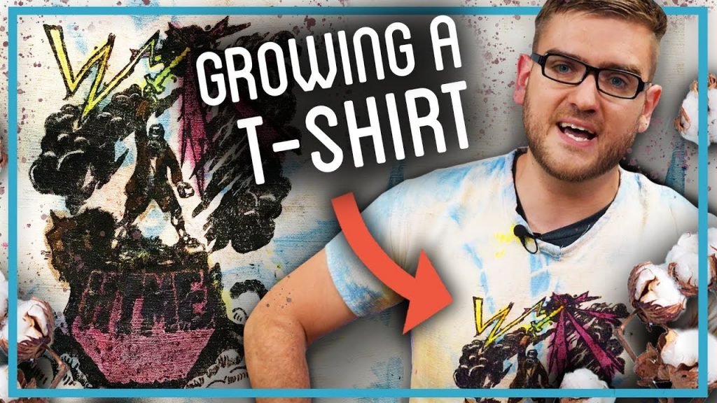 Watch This Guy Make A Cotton T-Shirt From Scratch By Growing