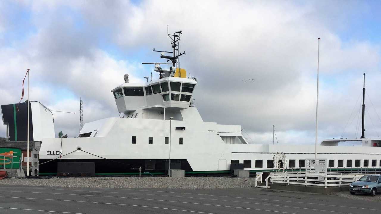 Ellen The World's Largest Electric Ferry Has Completed Its