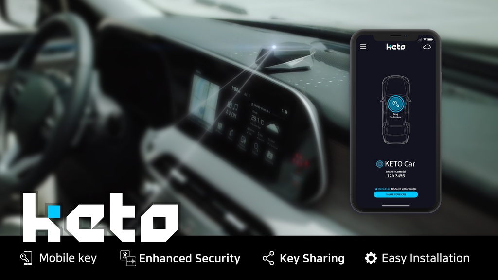 Unlock And Start Your Car Using Your Phone With Keto System