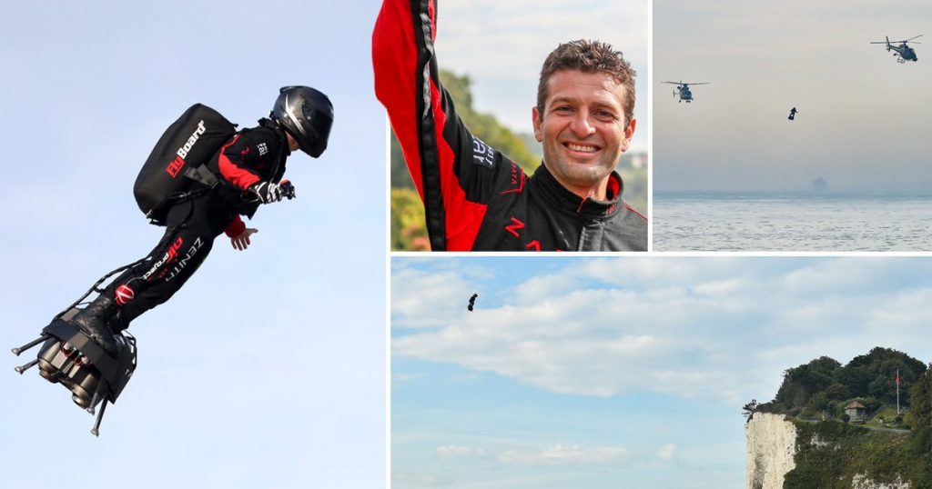 French Inventor ‘Flyman’ Has Successfully Crossed The English Channel