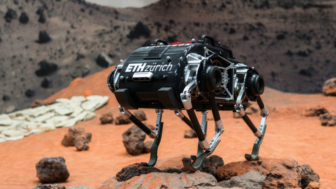 SpaceBok Robot Jumps Around To Travel In Low-Gravity Environments