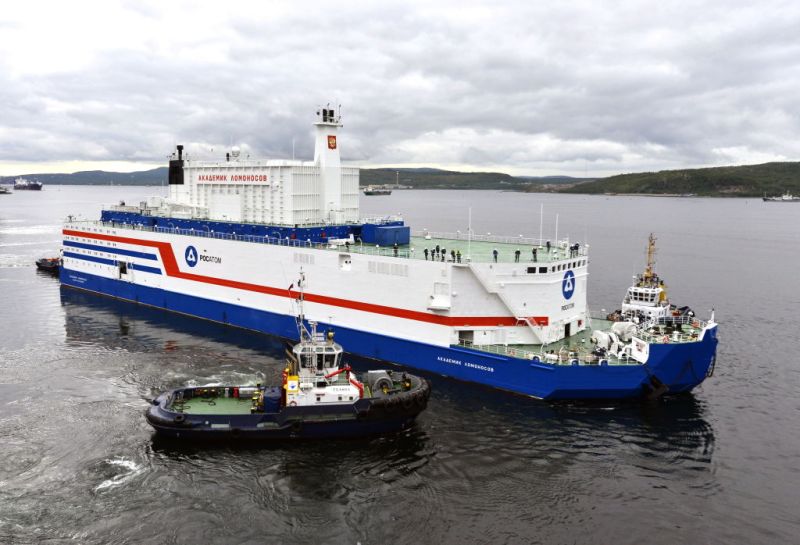 Akademik Lomonosov Is Russia’s Floating Nuclear Power Station In Arctic