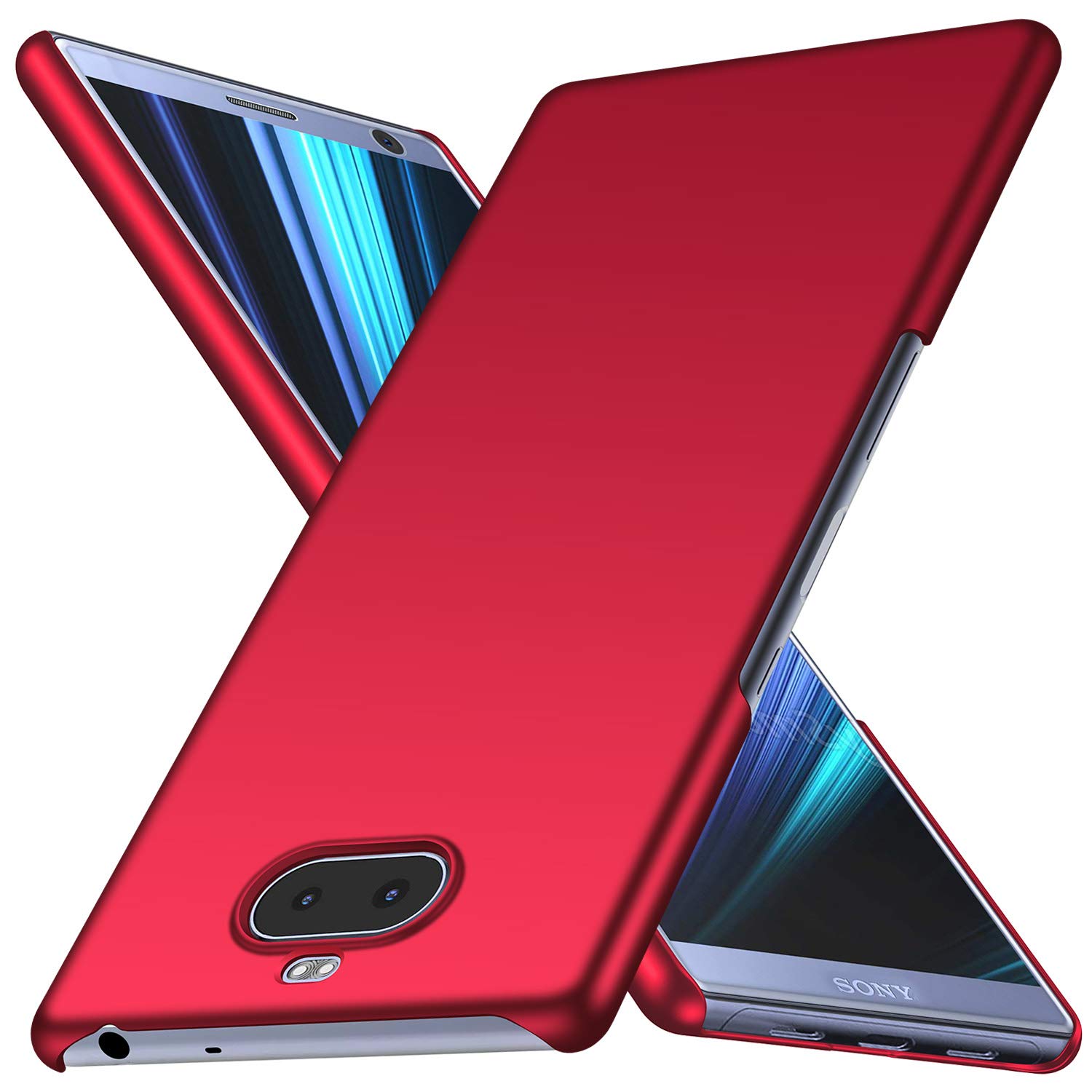 Custodia Per Sony Xperia 10 Plus Silicone Gel Pelle Antiurto - Foto 8